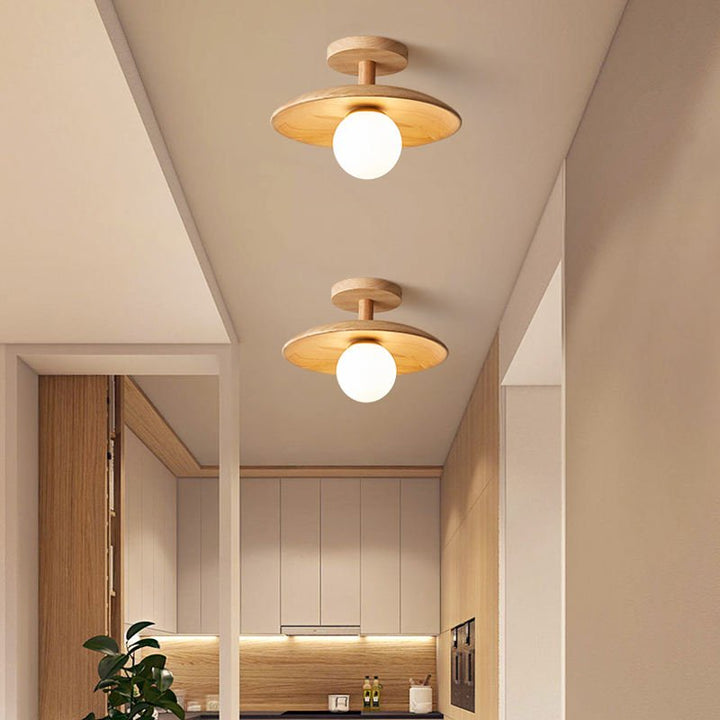 Stylish Japanese Ceiling Lamp - ZenGlow