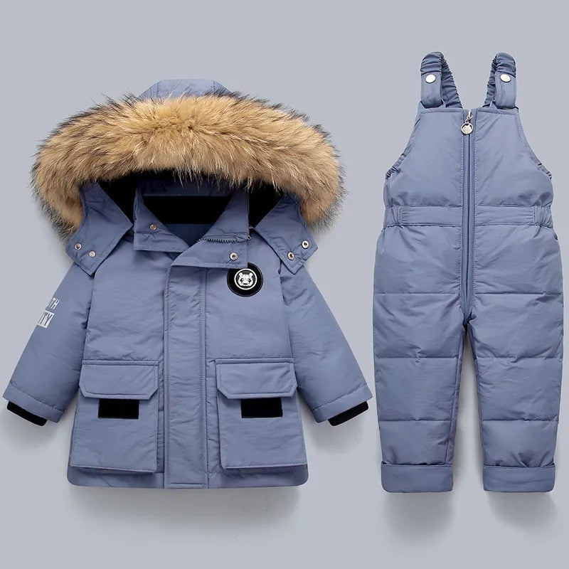 Warm Children's Jacket and Overall - Charlie