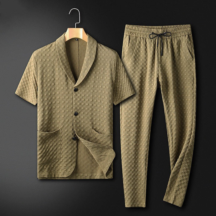 Trendy & comfortabele zakelijke zomerset voor heren - Timothy