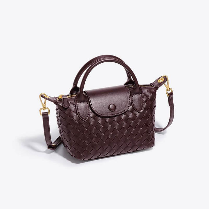 Gevlochten Mini Tas - Elena