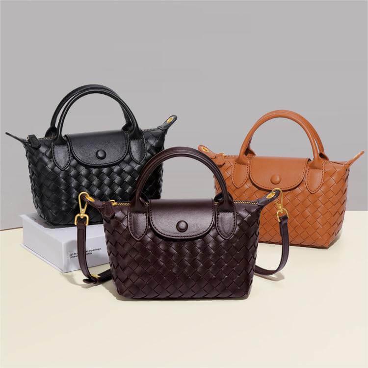 Gevlochten Mini Tas - Elena