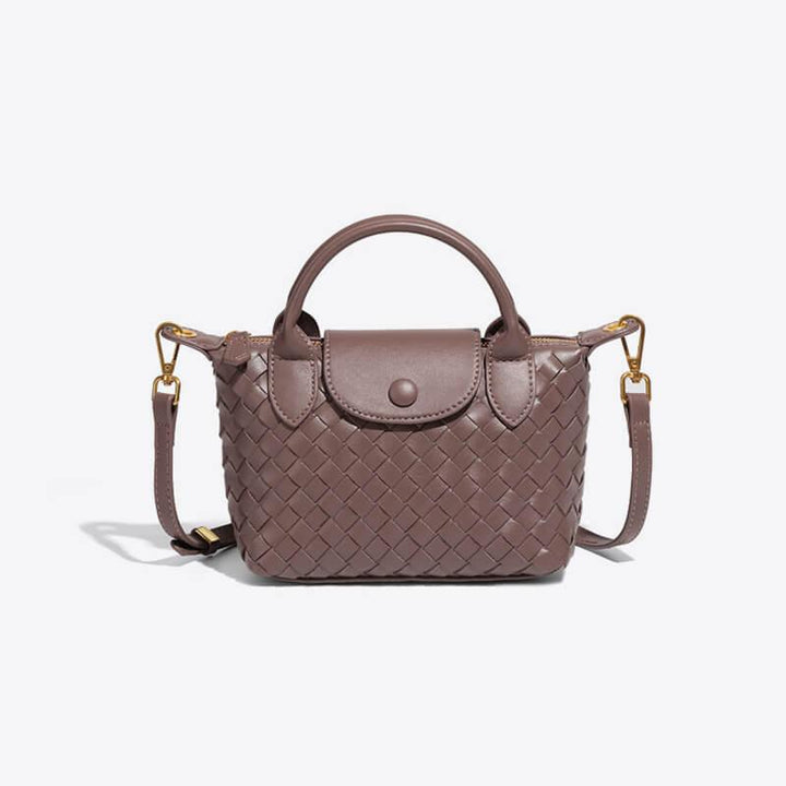 Gevlochten Mini Tas - Elena