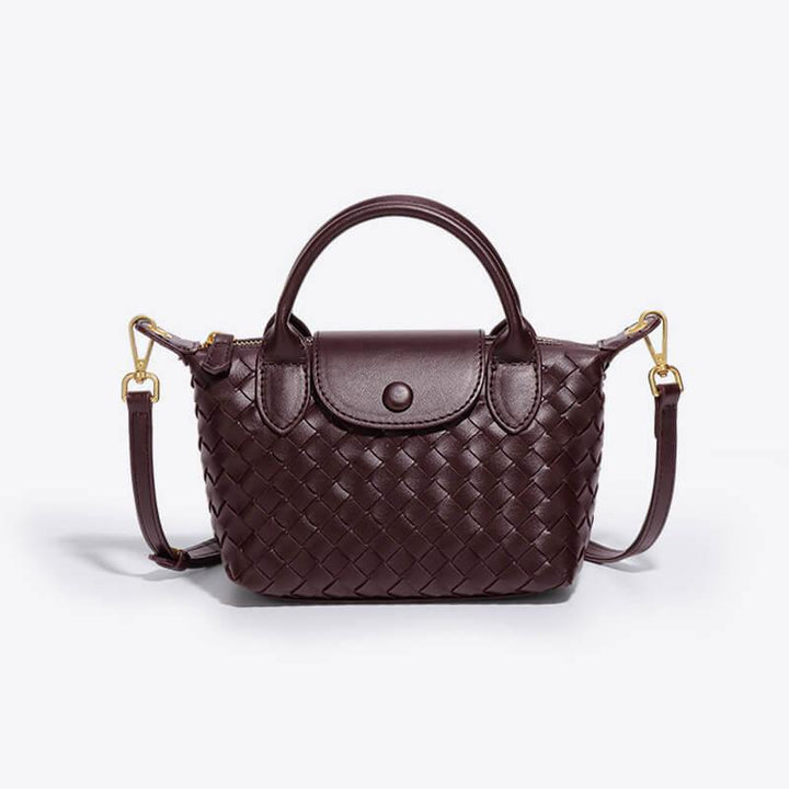 Gevlochten Mini Tas - Elena