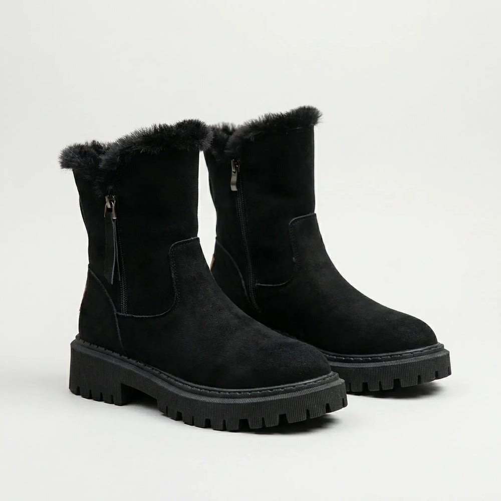 Gefütterte Damen Stiefelette - Charleen