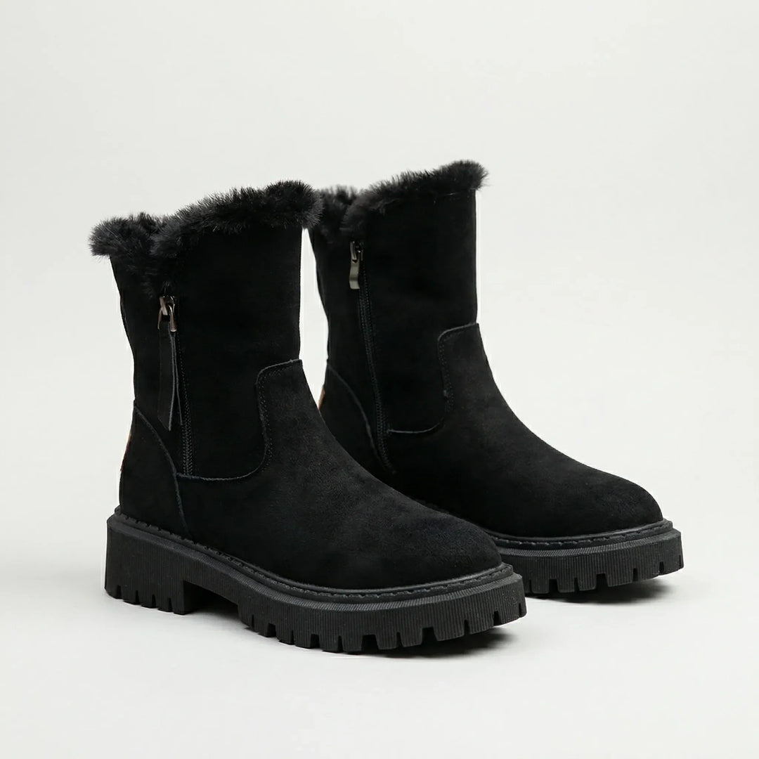 Gefütterte Damen Stiefelette - Charleen