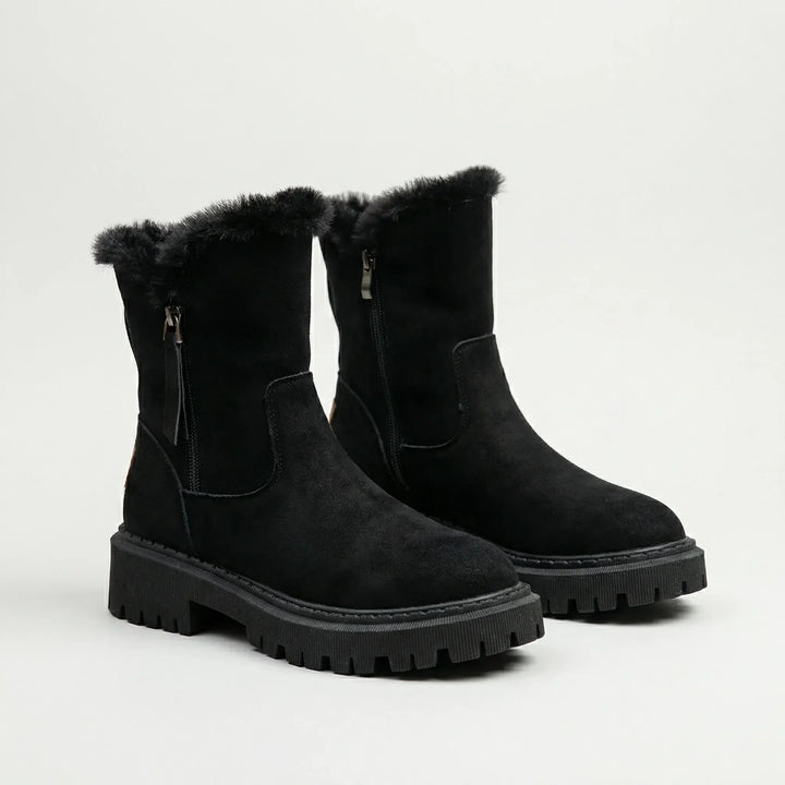 Gefütterte Damen Stiefelette - Charleen