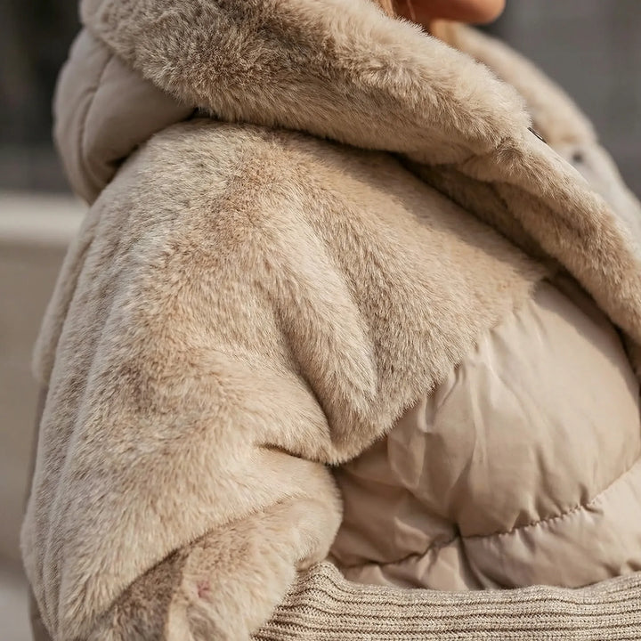 Gefütterte Kurze Winterjacke - Liana