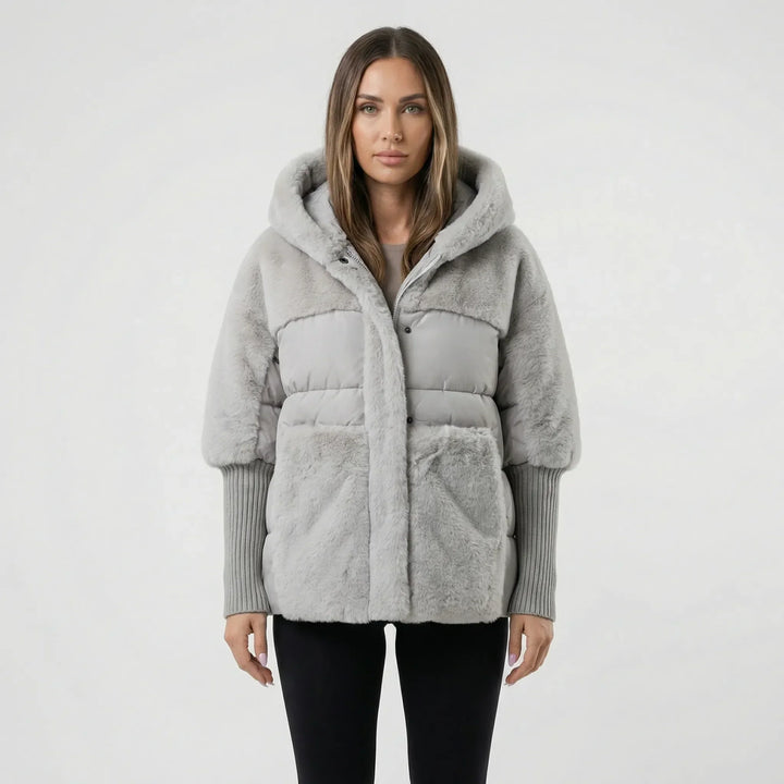 Gefütterte Kurze Winterjacke - Liana
