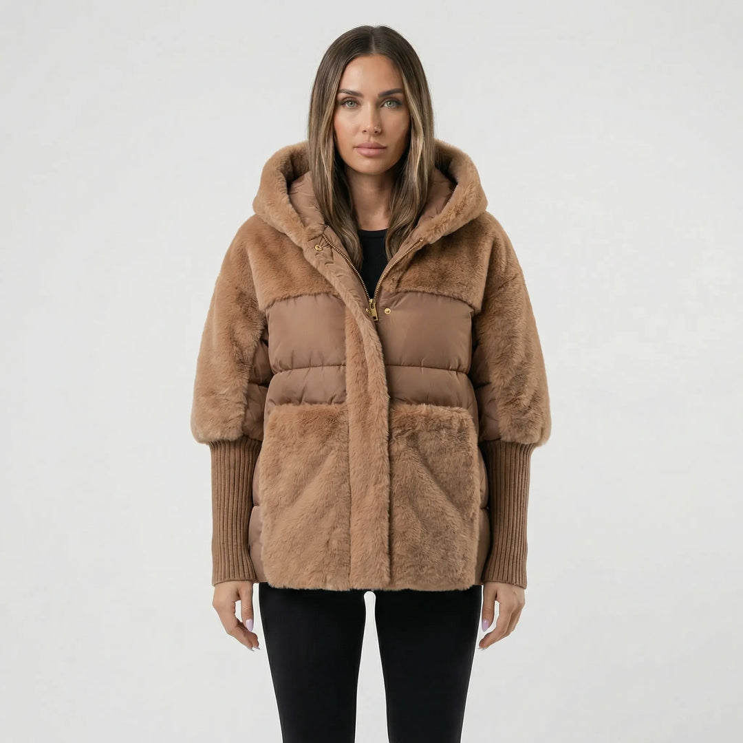 Gefütterte Kurze Winterjacke - Liana