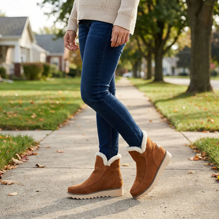 Gefütterte Orthopädische Stiefelette - Leana