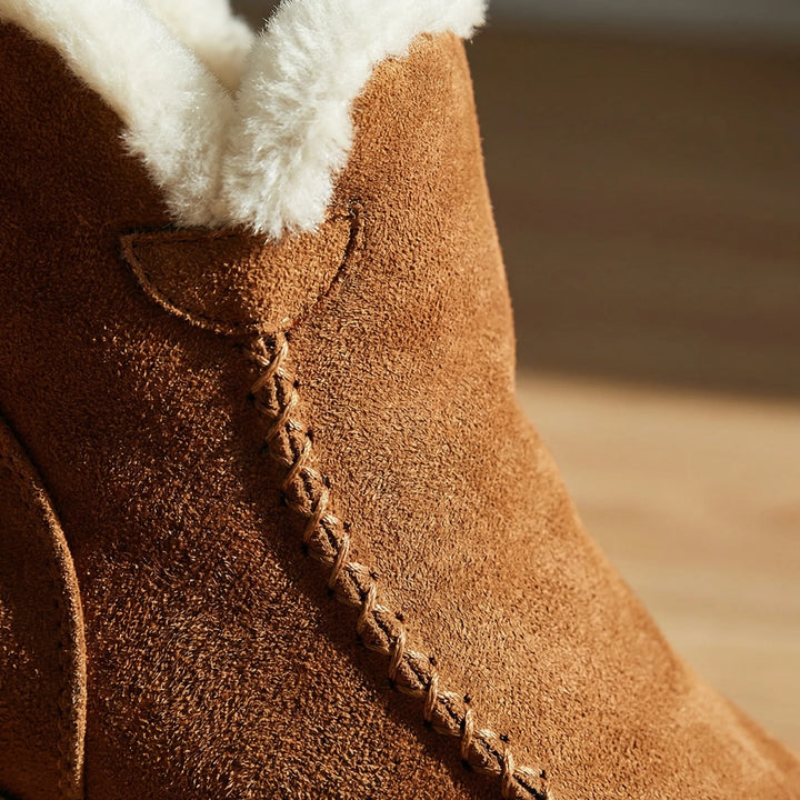 Gefütterte Orthopädische Stiefelette - Leana