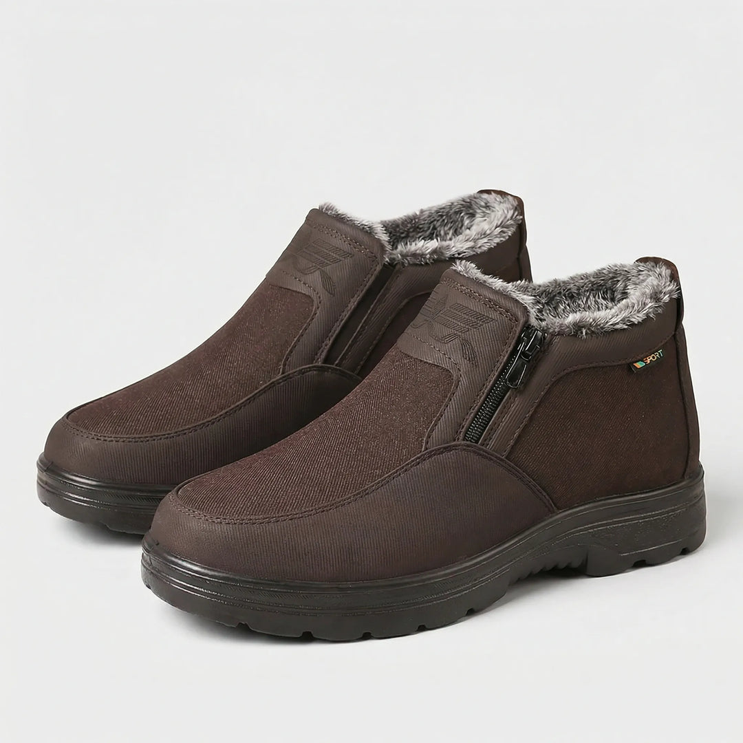 Gefütterte Orthopädische Winterstiefel Für Herren - Dwayne