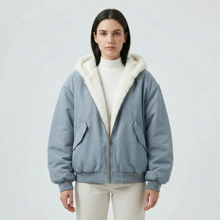 Gefütterte Winterjacke Im Bomber-Stil - Kendra