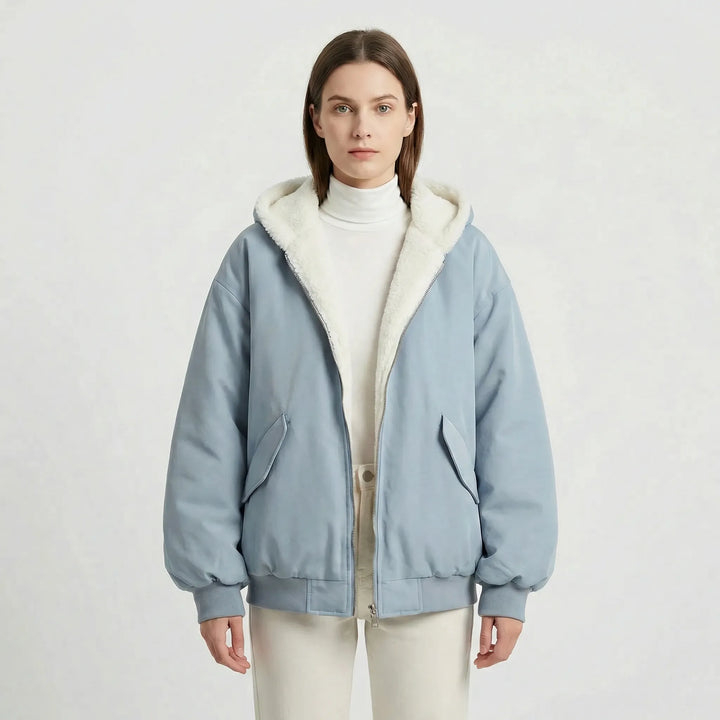 Gefütterte Winterjacke Im Bomber-Stil - Kendra
