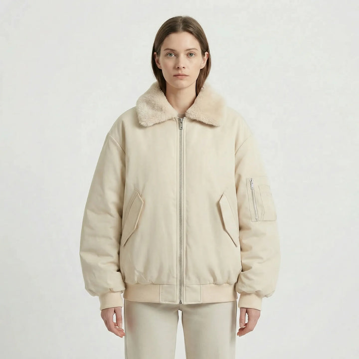 Gefütterte Winterjacke Im Bomber-Stil - Kendra