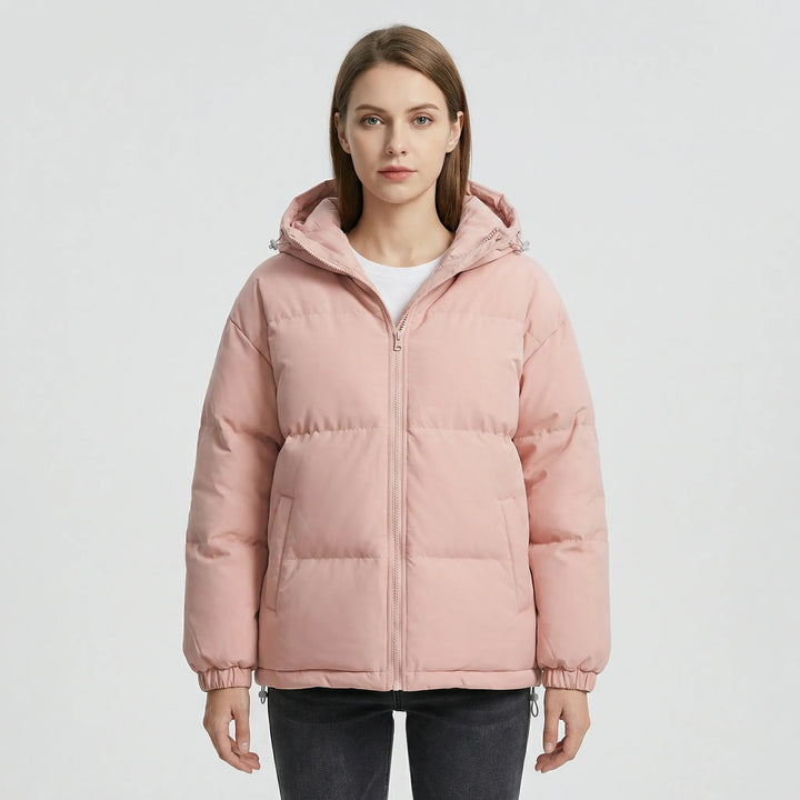 Gefütterte Winterjacke Mit Kapuze - Shawna
