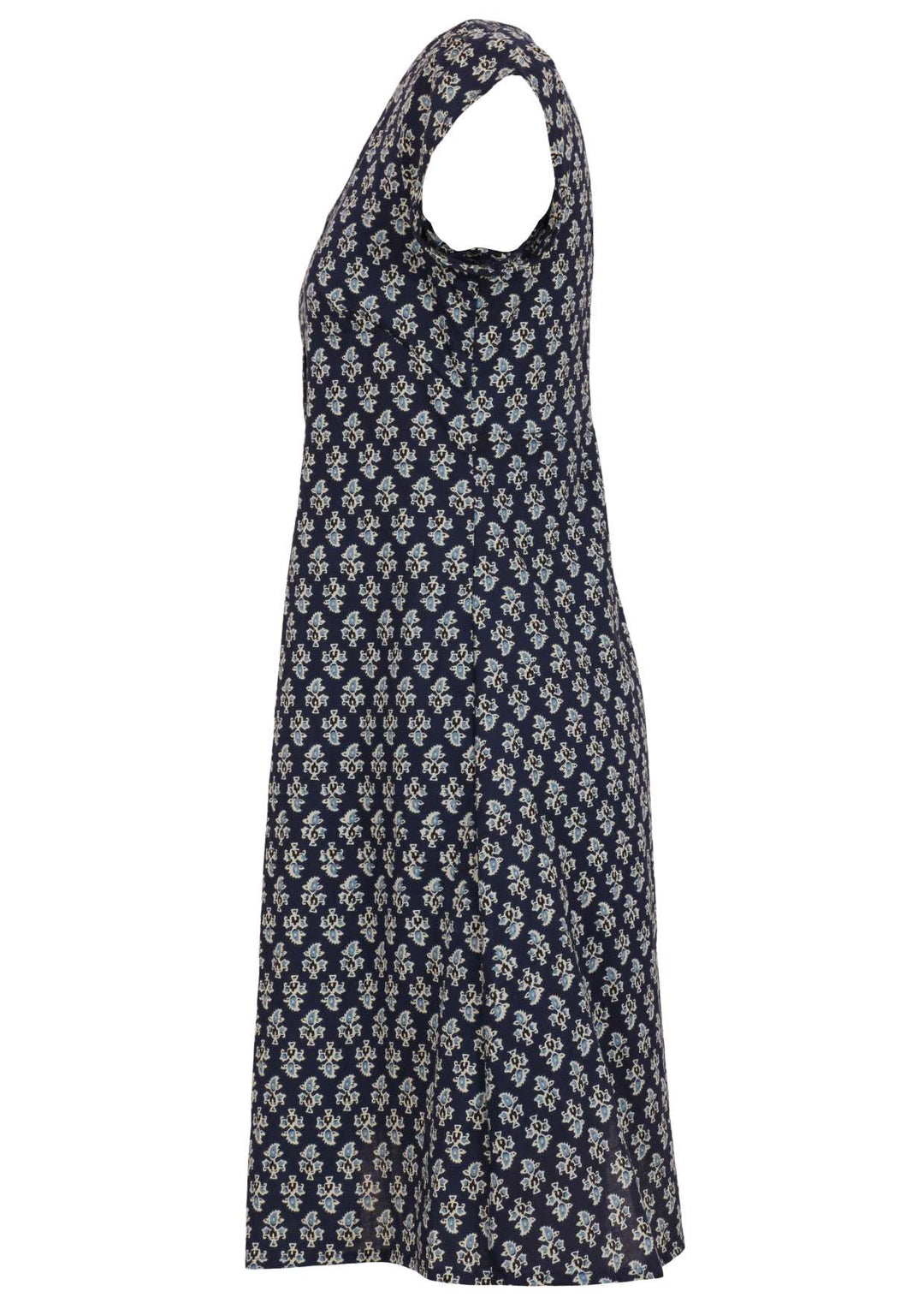 Gefüttertes Sommerkleid Mit Rundhals - Naemi