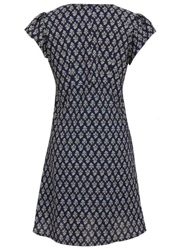 Gefüttertes Sommerkleid Mit Rundhals - Naemi