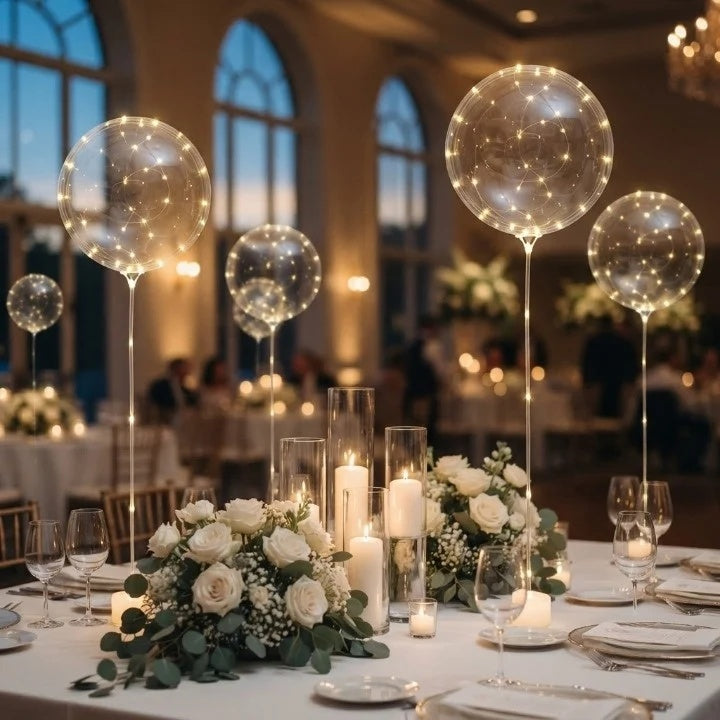Light-Up Balloons – Warm Glow Party Decor | Set of 10 2