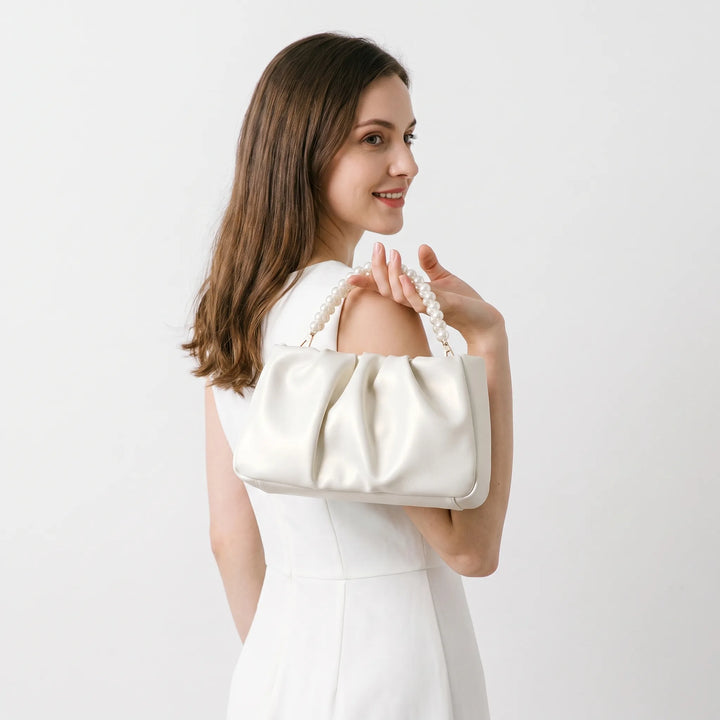 Geplooide Clutch Avondtas - Luminelle