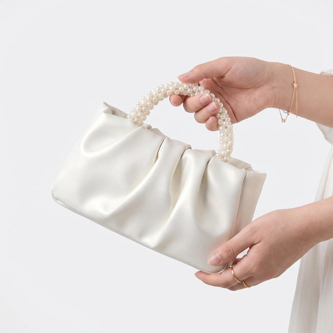 Geplooide Clutch Avondtas - Luminelle