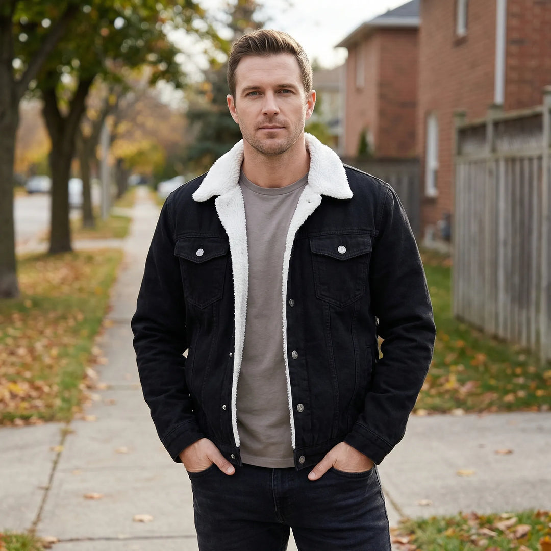 Gepolsterte Freizeitjacke Im Jeanslook - Carlo
