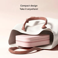 Compact Lighted Makeup Organizer for On the Go - Liora
