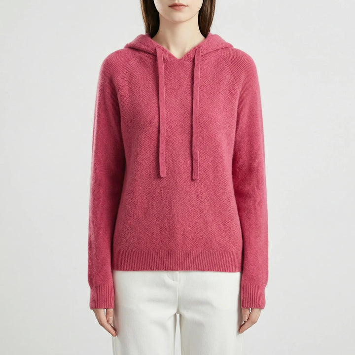 Gestrickter Kapuzenpullover Mit Weicher Struktur - Angie