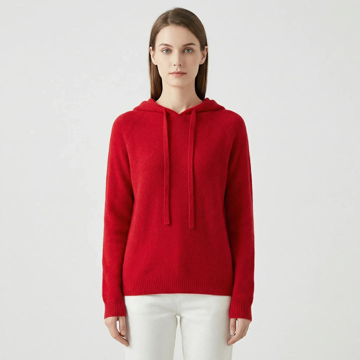 Gestrickter Kapuzenpullover Mit Weicher Struktur - Angie