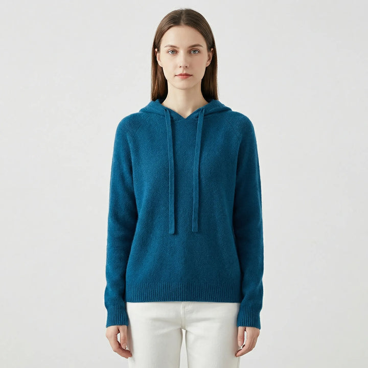Gestrickter Kapuzenpullover Mit Weicher Struktur - Angie