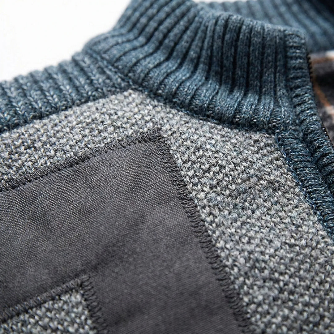 Gevoerd Vest Met Doorlopende Rits - Cornelius
