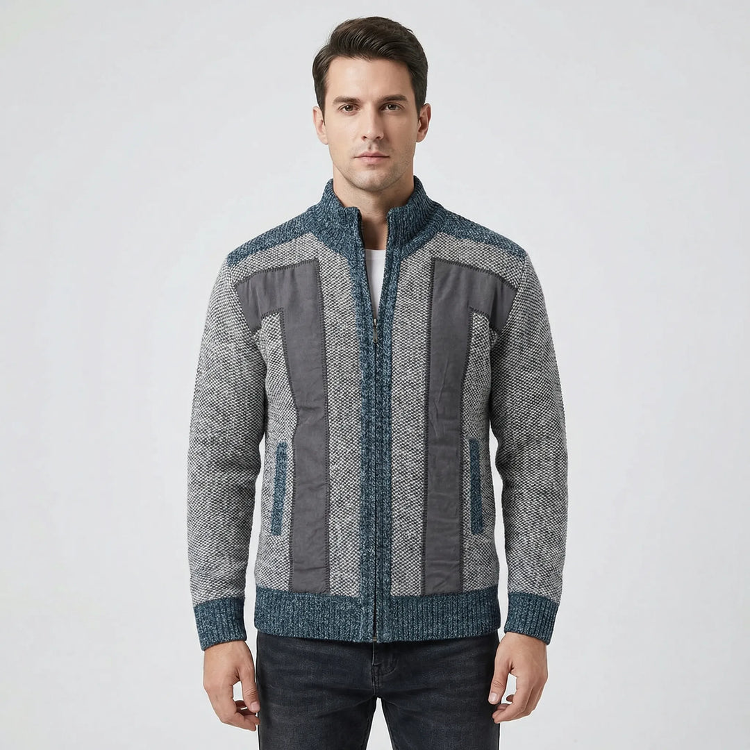 Gevoerd Vest Met Doorlopende Rits - Cornelius