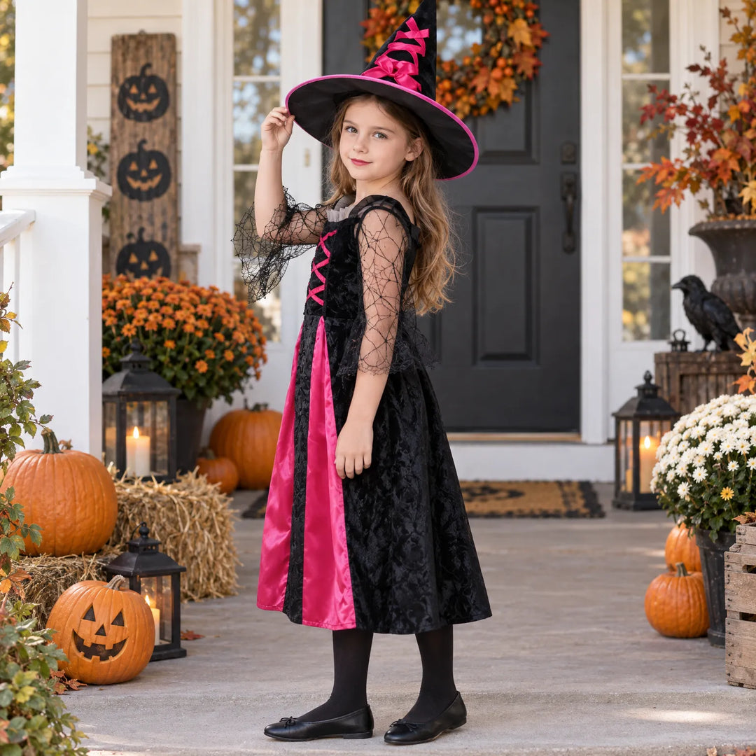 Girls Witch Costume - Bewitchia