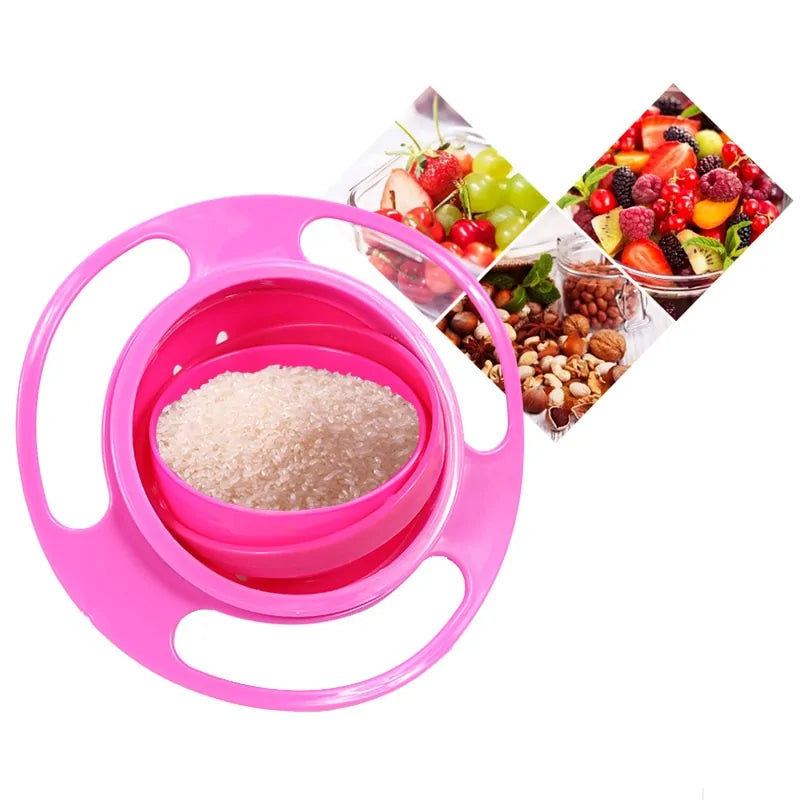 Tilt and Leak-Proof Gyro Bowl - SpinSnack