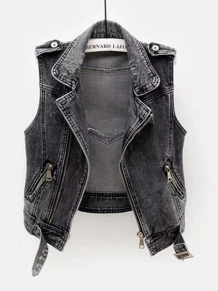 Stoer Dames Denim Vest - Nova