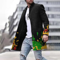 Modna męska kurtka z unikalnym wzorem - Laurent