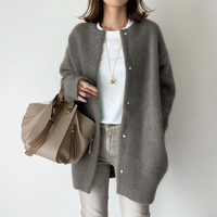 Lange Mouwen Dames Cardigan met Zakken – Liora