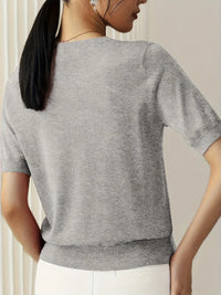 Women's Short Sleeve Sweater – Mila