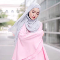 Sammy Jackson™ Luxx Chiffon Hijab | Een ultrazachte & comfortabele hoofddoek