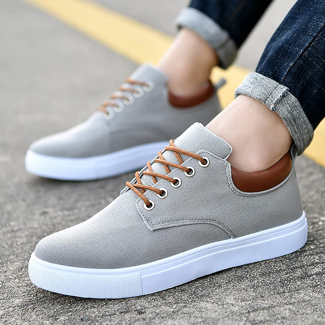 Sammy Jackson™ David Sneakers | Stoere herensneakers met witte zool