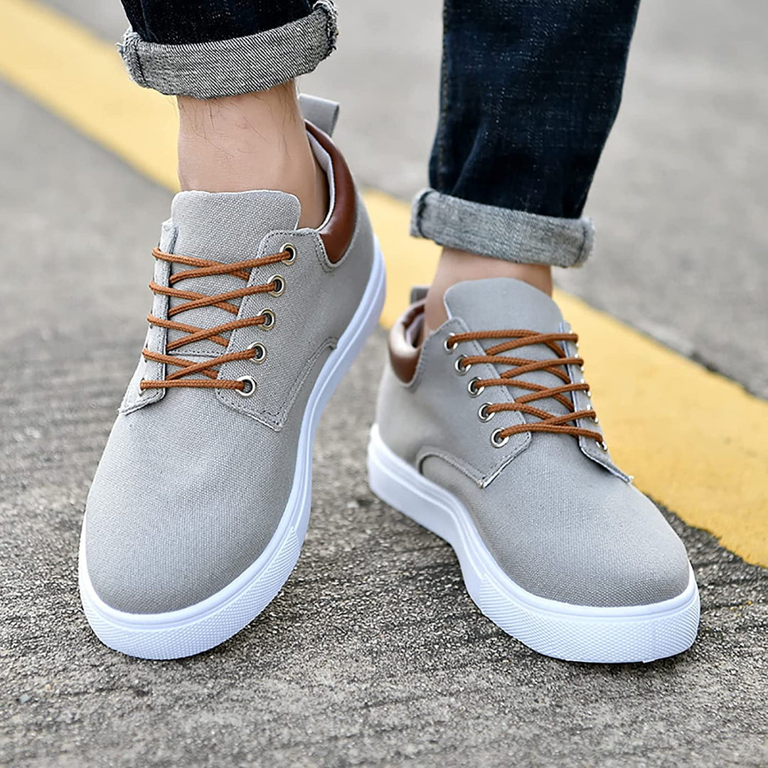 Sammy Jackson™ David Sneakers | Stoere herensneakers met witte zool