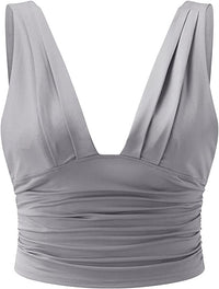 Sammy Jackson™| Evi Elegante Damestop | Een chique damestop met ruches