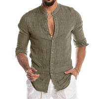 Jeff Blouse | Trendy Blouse with Mandarin Collar