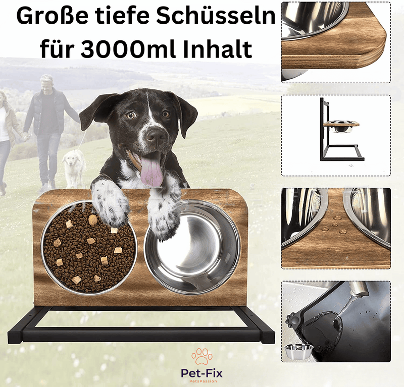 Premium Elevated Dog Feeding Station - SnackHaven