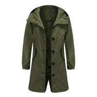 Stylish Windproof Trench Coat - Livia