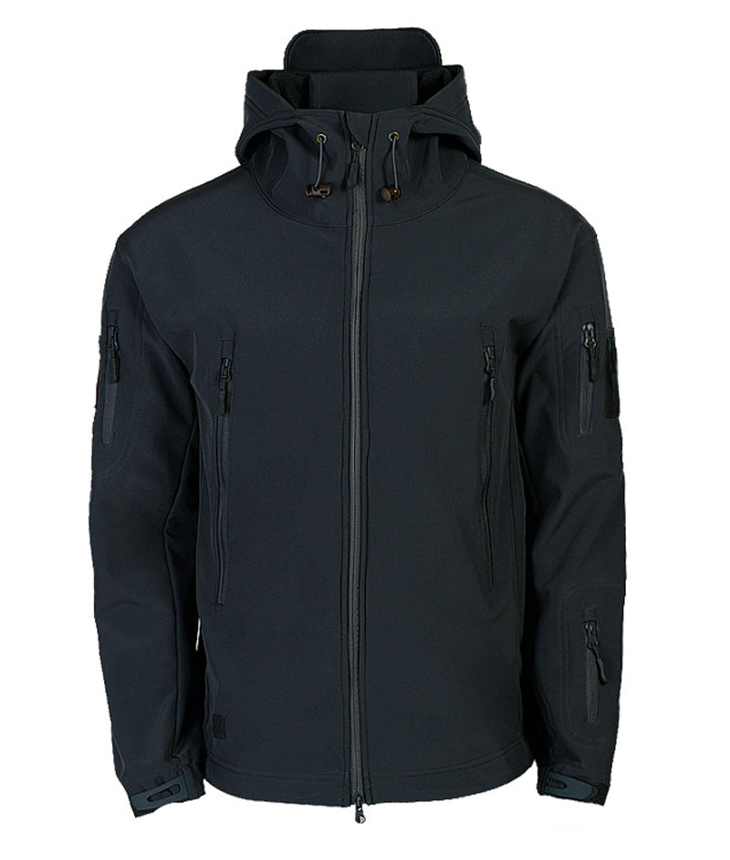 Męska kurtka softshell z kapturem - Titan