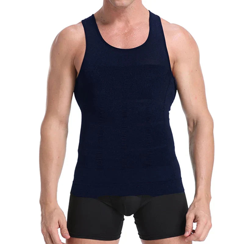 Heren Compressie Onderhemd – Massimo