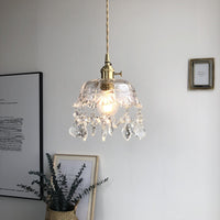 Stylish Crystal Pendant Lamp - Elara