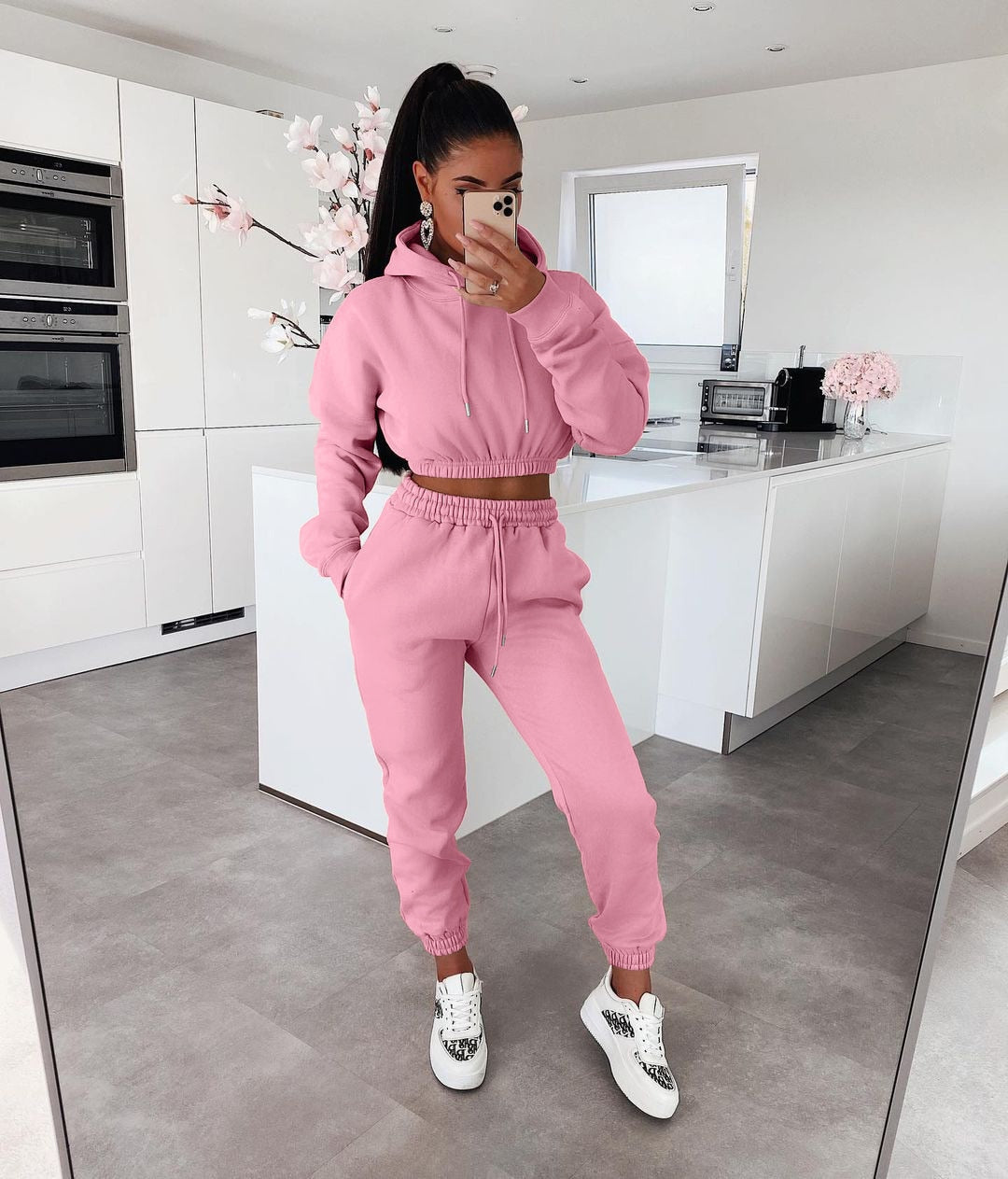 Casual Zachte Joggingset - Ella