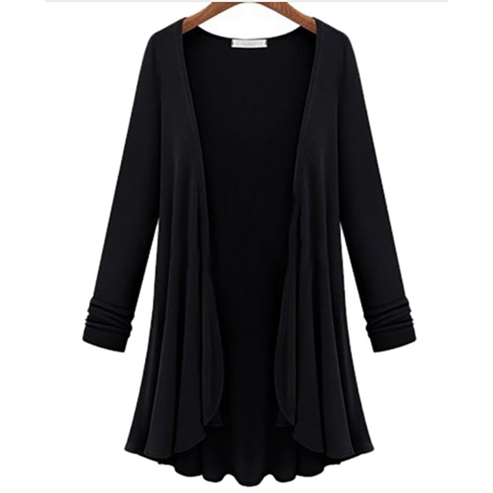 Women's Cardigan with Ruffles – Autumn Magic Elena